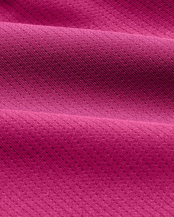 Sujetador deportivo de sujeción alta HeatGear® Armour para mujer, Pink, pdpMainDesktop image number 7